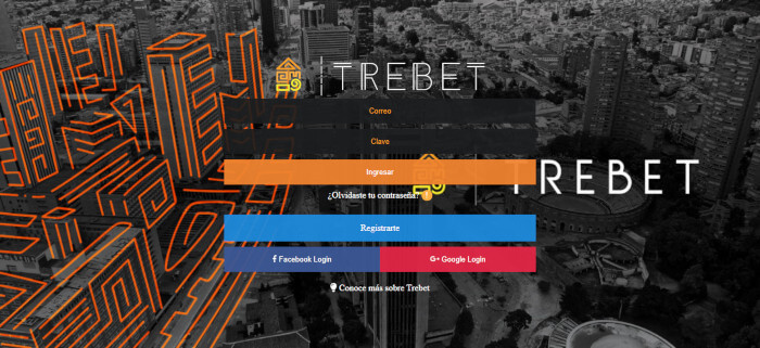 login of a pwa in english called trebet development for tuatara boutique agency