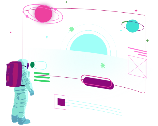 astronauta admirando los planetas astronauta admirando los planetas