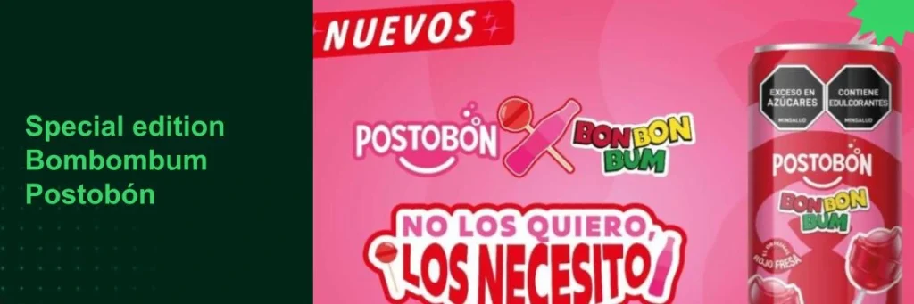 Bon Bon Bum and Postobón join forces.