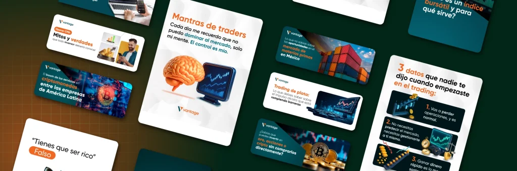 redes sociales Vantage
