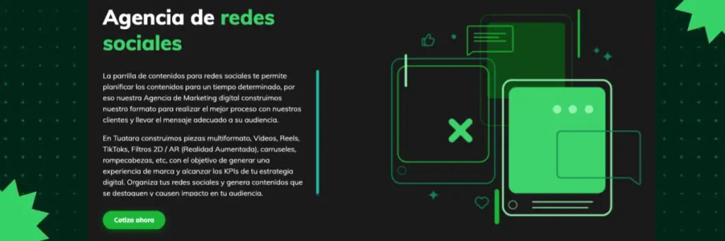 Tuatara mejor agencia de redes sociales